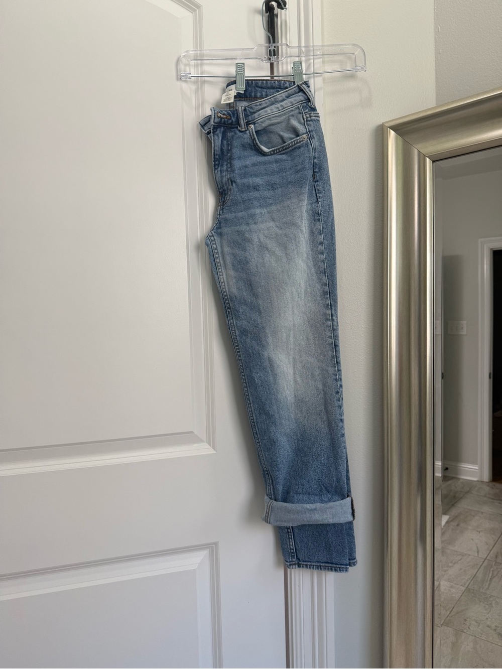 H&M Women's Light Blue Boyfriend Jeans